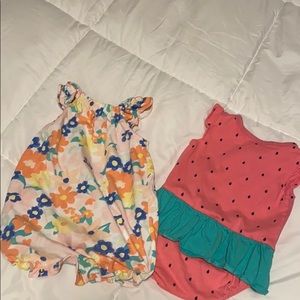 Girls rompers